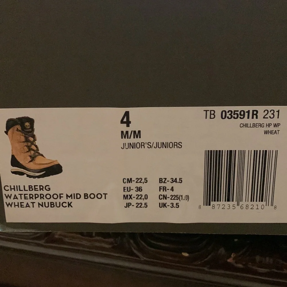 Timberland youth Chillberg Boots  wheat - Picture 3 of 3